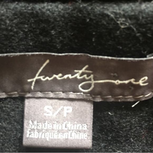 Twenty-One Vintage Wool Blend Embellished Vest - Picture 4 of 7